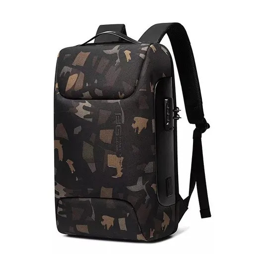 BANGE BG-7216 Praktický priestranný batoh CAMO