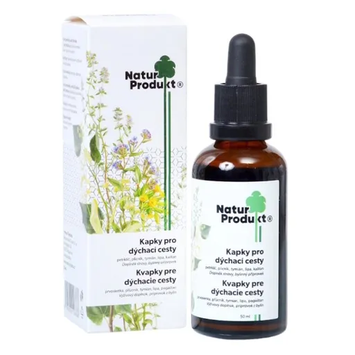 NATURPRODUKT Kvapky na dýchacie cesty 50 ml