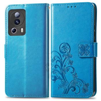 ART FLOWERS Peňaženkový kryt Xiaomi 13 Lite modrý