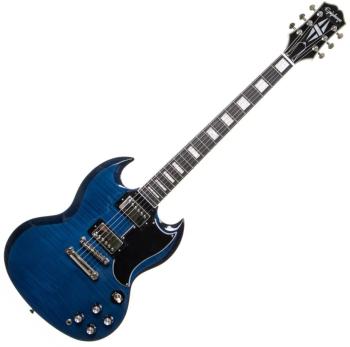 Epiphone SG Custom Figured Viper Blue Elektrická gitara