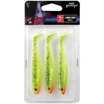 FOX Rage Pro Shad Ultra UV 10 cm Lemon Tiger 3 ks (5056212125401)