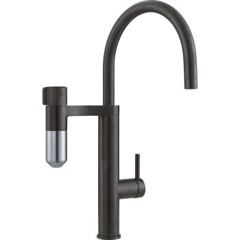 FRANKE FRANKE - Filtrační baterie Vital Tap drezová batéria s filtračným zariadením, matná čierna/nerezová 120.0621.312