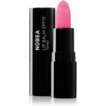 NOBEA Day-to-Day Lip Balm SPF 15 Tinted balzam na pery SPF 15 #L03 Peony pink 4 g