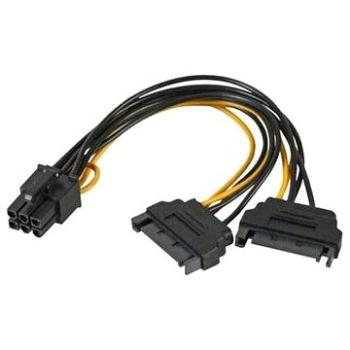 AKASA SATA power to 6pin (AK-CBPW13-15)