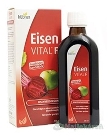 Eisen VITAL F, ovocný a bylinný extrakt  250 ml