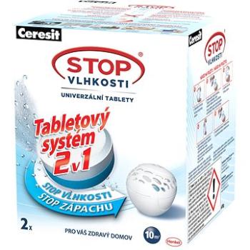 CERESIT Stop Vlhkosti Micro 2 v 1 náhradné tablety 2× 300 g (5997272385186)