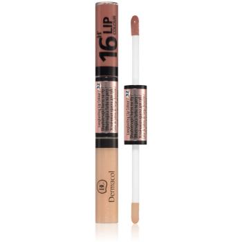 Dermacol 16H Lip Colour dlhotrvajúca dvojfázová farba a lesk na pery odtieň 32 4.8 g