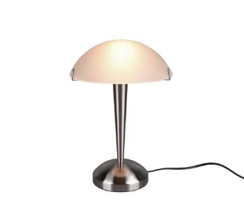 Stolová lampa Reality Pilz Ii nikel R59261007
