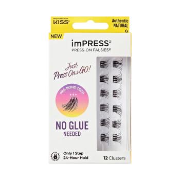 KISS Trsové riasy imPRESS 02 Authentic Natural