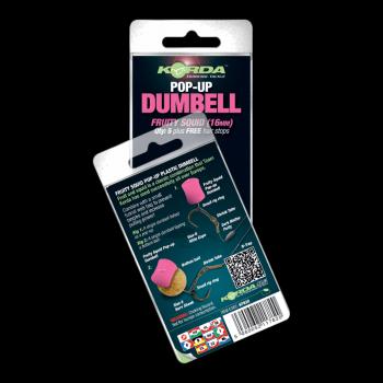 Korda dumbell pop-up fruity squid ružová ovocie-oliheň-12 mm