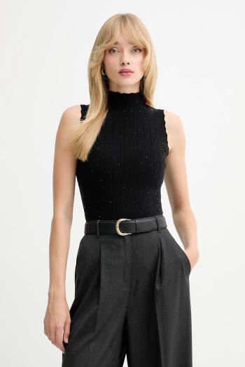 Top Fracomina čierna farba, FR25WT4004K50401