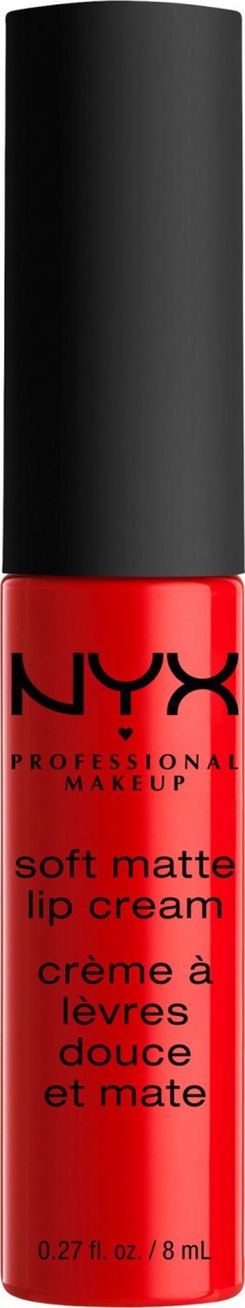 NYX PROFESSIONAL MAKEUP Soft Matte Lip Cream Ikonický tekutý rúž - Amsterdam 8 ml