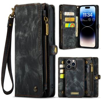 WALLET Ochranný kryt s peňaženkou 2v1 pre Apple iPhone 14 Pro Max čierny