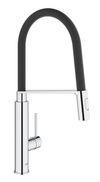Drezová batéria GROHE Concetto New s vyťahovacou sprškou chróm 31491000