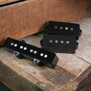 Lollar Pickups PJ-Bass 4S Set Black Basgitarový snímač