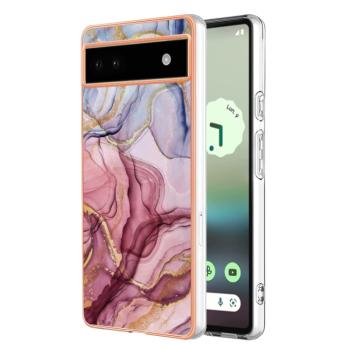 IMD MARBLE Ochranný kryt Google Pixel 6a ROSE RED