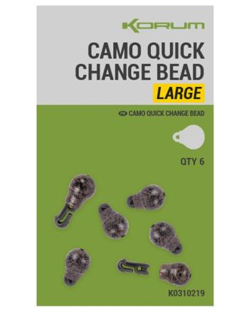 Korum rychlovýmenné korálky camo quick change bead - l