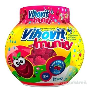 VIBOVIT + IMUNITY s príchuťou bazy 50ks