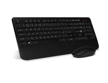 CONNECT IT Combo bezdrôtová čierna klávesnica + myš, CZ + SK layout