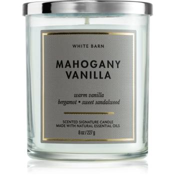 Bath & Body Works Mahogany Vanilla vonná sviečka 227 g