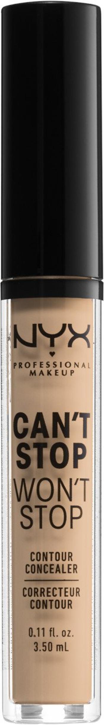 NYX PROFESSIONAL MAKEUP Can't Stop Won't Stop korektor - odtieň 07 Natural 3.5 ml