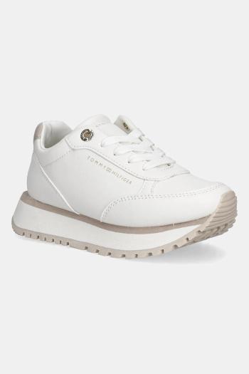 Detské tenisky Tommy Hilfiger biela farba, T3A9-33996