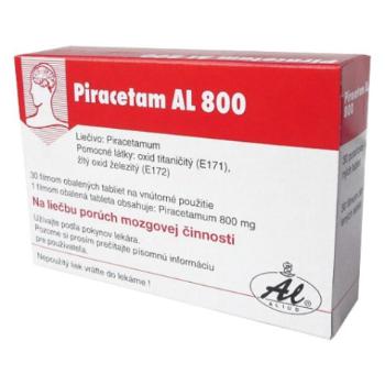 PIRACETAM AL 800 tbl flm 800 mg 50 ks