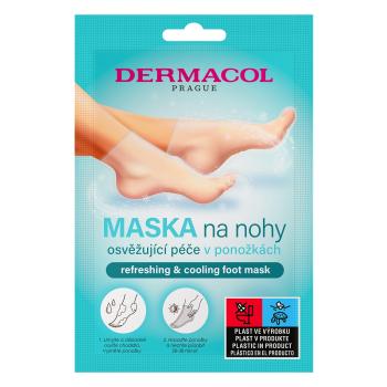 Dermacol Osviežujúca maska na nohy v ponožkách (Foot Mask)