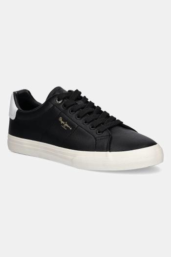 Tenisky Pepe Jeans KENTON FRESH M pánske, čierna farba, PMS31076