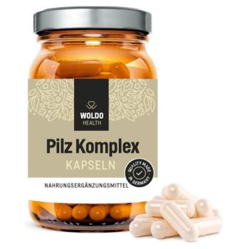 WOLDOHEALTH Komplex vitálnych húb 120 kapsúl
