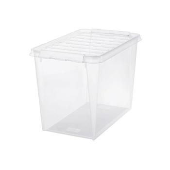 SmartStore Classic tárolódoboz fehér klipszekkel, 61 l, 61 l