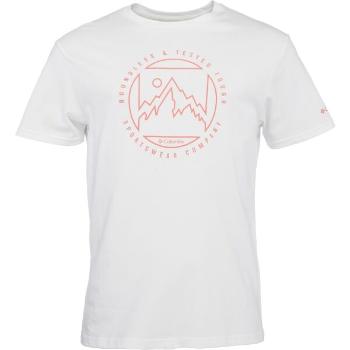 Columbia M RAPID RIDGE GRAPHIC TEE Férfi póló, fehér, méret