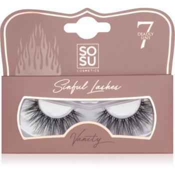 SOSU Cosmetics Deadly Sins Lashes umelé mihalnice Vanity 1 ks