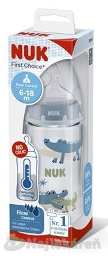 Nuk FC+Temperature Control box Flow Control cumlík beige 300 ml