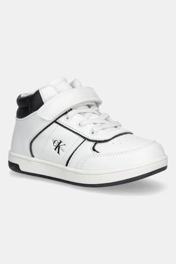 Detské tenisky Calvin Klein Jeans biela farba, V1X9-83150