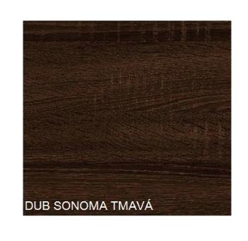 ArtCross Komoda KN-1442S2DW6 Farba: DUb sonoma tmavá