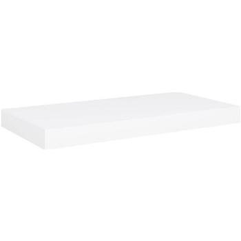 Shumee plávajúca nástenná biela 50×23×3,8 cm MDF, 323808