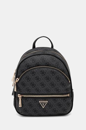 Ruksak Guess MANHATTAN dámsky, šedá farba, malý, vzorovaný, HWSG71 18320