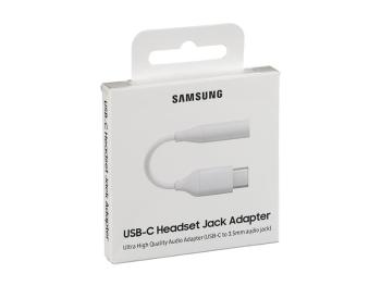 Adaptér SAMSUNG EE-UC10 USB-C/JACK 3,5mm (pre počúvanie hudby) White