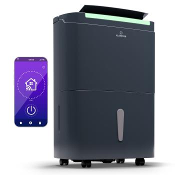 Klarstein DryFy Pro Connect Smart, Dezumidificator de aer, WiFi, Compresie, 30l/zi, 25-30m²