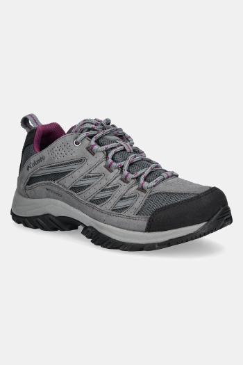 Topánky Columbia Crestwood Waterproof dámske, šedá farba, 2099881