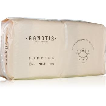 Agnotis Baby Diapers Supreme No 2 jednorazové plienky 4-8 kg 42 ks