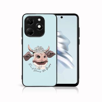 MY ART Ochranný kryt pre Tecno Spark 20C / Tecno Spark Go 2024 HAPPY COW (181)