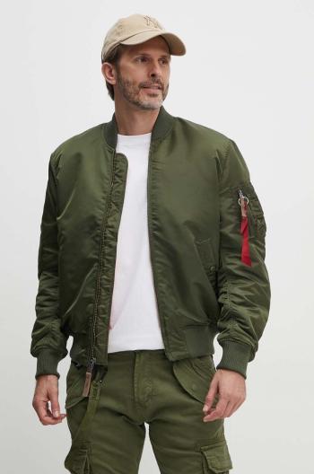 Bunda Alpha Industries  MA-1 VF 59 191118.257, pánska, zelená farba, prechodná