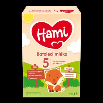 HAMI 5 Batoľacie mlieko od uk. 35. mesiaca 600 g