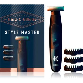 Gillette King C. Style Master zastrihávač na fúzy s vymeniteľnými nadstavcami 1 ks