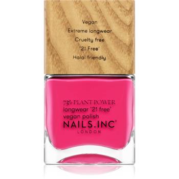 Nails Inc. Vegan Nail Polish dlhotrvajúci lak na nechty odtieň and breathe 14 ml