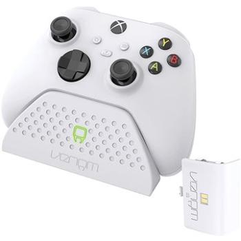 VENOM VS2870 Xbox Series S/X & One White Single Docking Station + 1 bateria