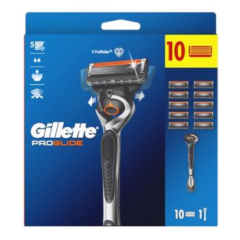 Gillette Holiaci strojček ProGlide Flexball + 10 náhradných hlavíc