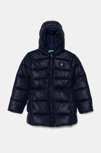Detská bunda United Colors of Benetton tmavomodrá farba, 2NQRCN050